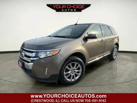 Brown 2013 Ford Edge SEL for sale in Crestwood, IL