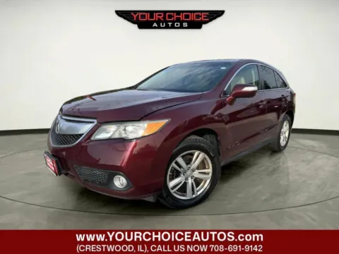 Red 2013 Acura RDX Tech Pkg for sale in Crestwood, IL