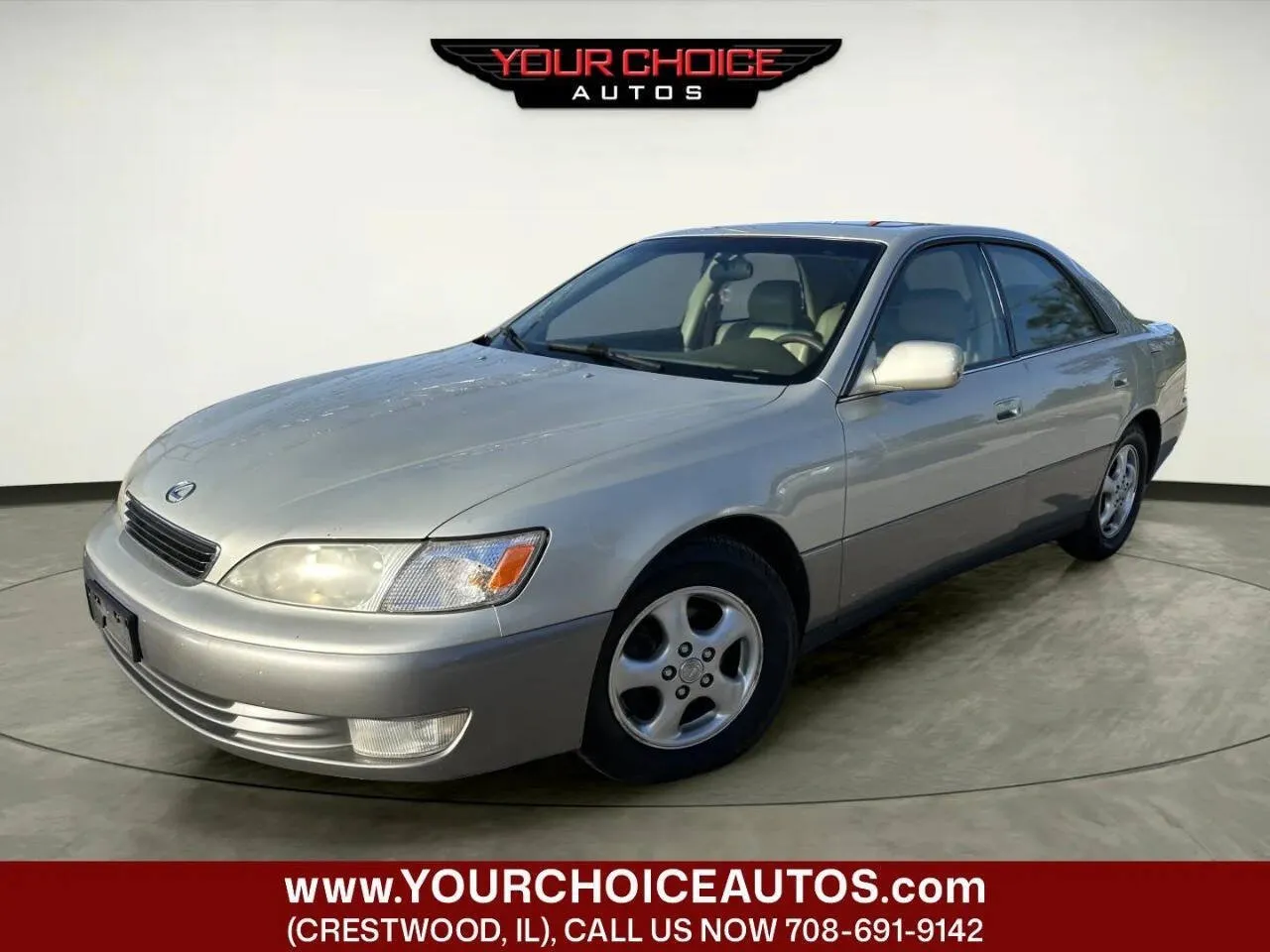 Beige 1999 Lexus ES 300 Luxury Sport Sdn Base 4dr Sedan for sale in Crestwood, IL