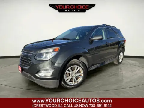 Gray 2017 Chevrolet Equinox LT for sale in Crestwood, IL
