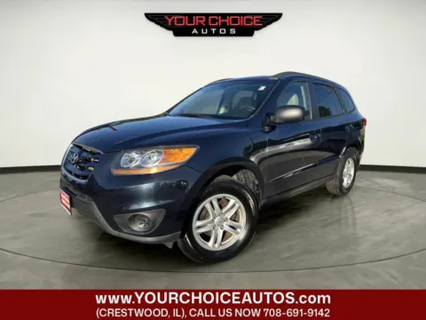 Blue 2011 Hyundai Santa Fe GLS for sale in Crestwood, IL