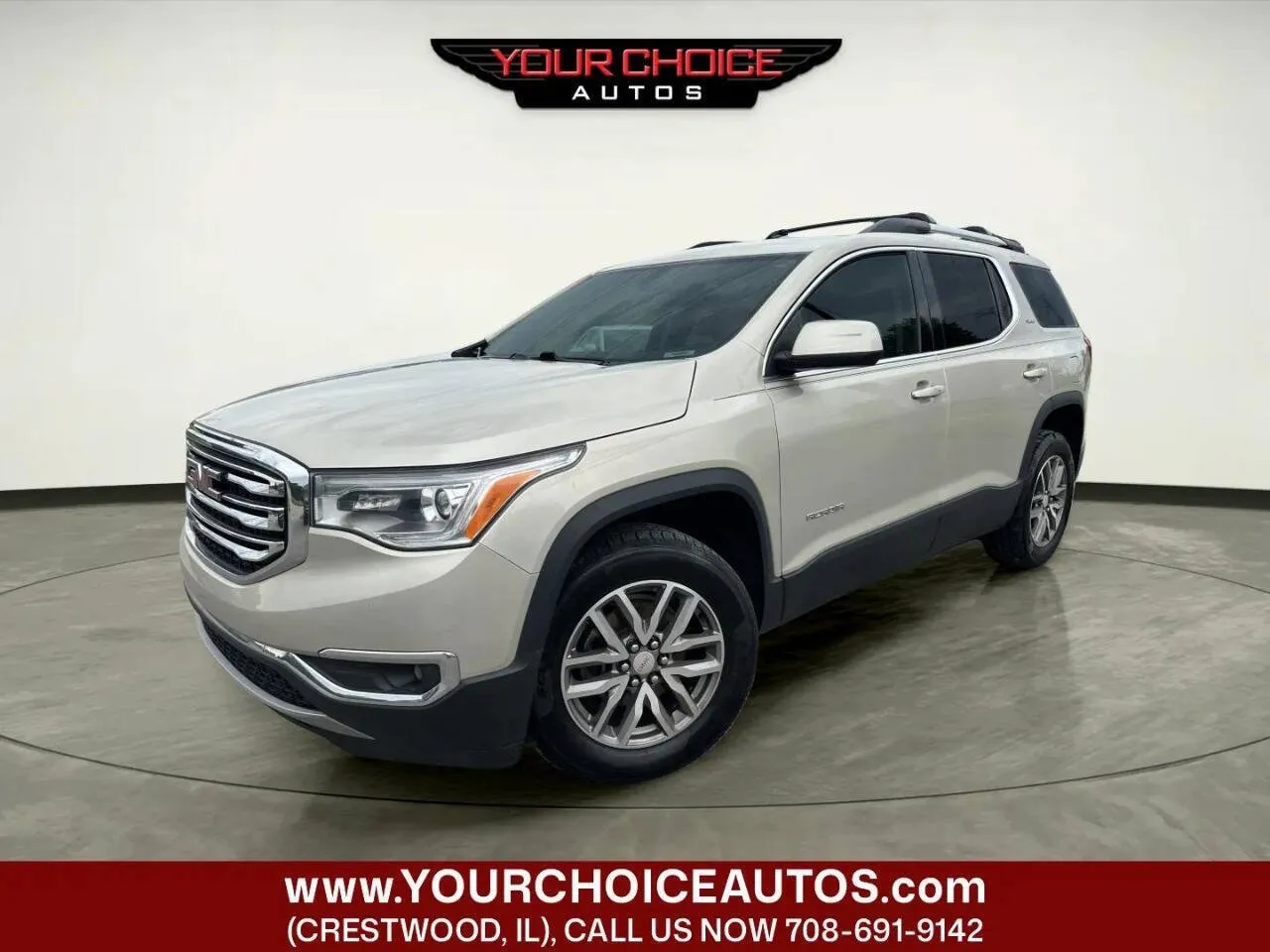 Silver 2017 GMC Acadia SLE for sale in Crestwood, IL