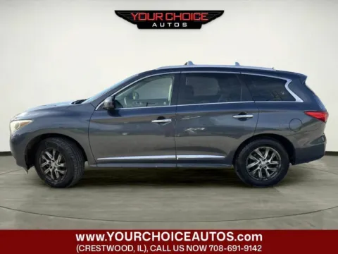 Photos of 2013 INFINITI JX35 Base AWD 4dr SUV for sale in Crestwood, IL at Your Choice Autos - Crestwood