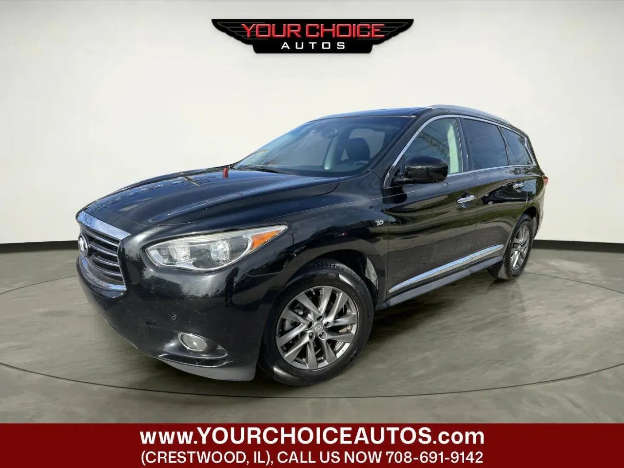 Black 2015 INFINITI QX60 Base 4dr SUV for sale in Crestwood, IL