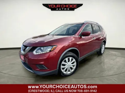 Red 2016 Nissan Rogue S for sale in Crestwood, IL