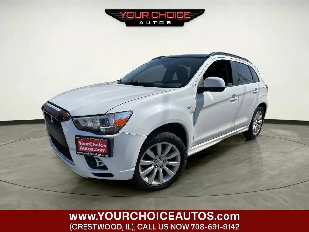 White 2011 Mitsubishi Outlander Sport SE for sale in Crestwood, IL