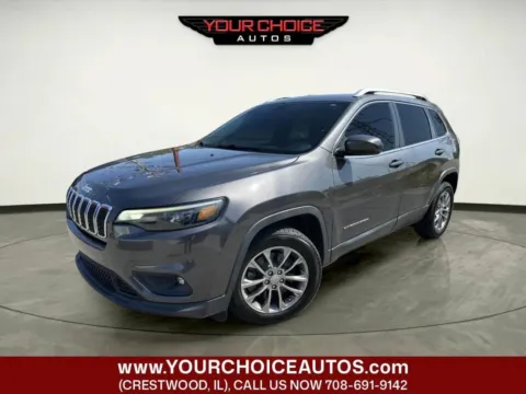 Gray 2019 Jeep Cherokee Latitude Plus for sale in Crestwood, IL