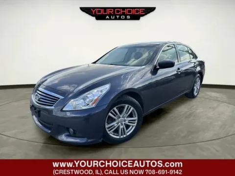 Blue 2011 INFINITI G37 Sedan x for sale in Crestwood, IL