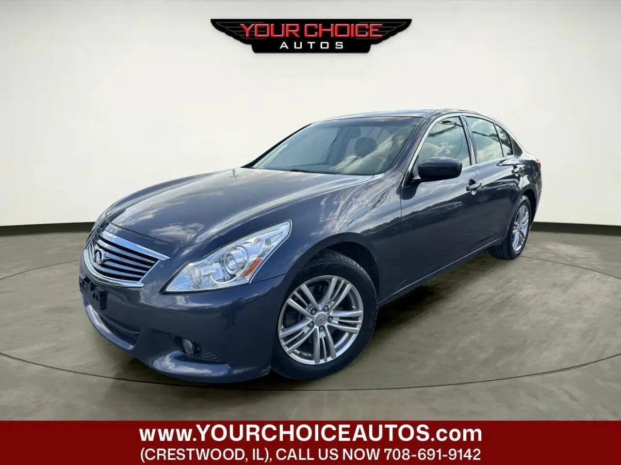 Blue 2011 INFINITI G37 Sedan x for sale in Crestwood, IL