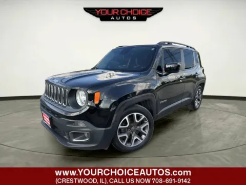 Black 2015 Jeep Renegade Latitude for sale in Crestwood, IL