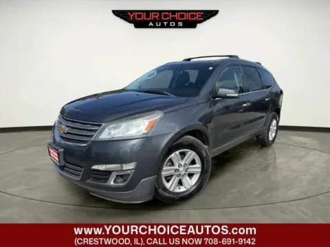 Gray 2013 Chevrolet Traverse LT for sale in Crestwood, IL