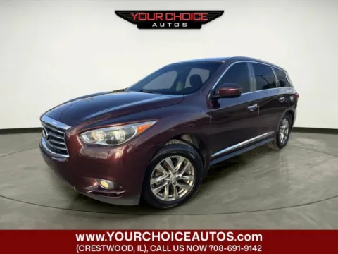 Red 2013 INFINITI JX35 Base AWD 4dr SUV for sale in Crestwood, IL