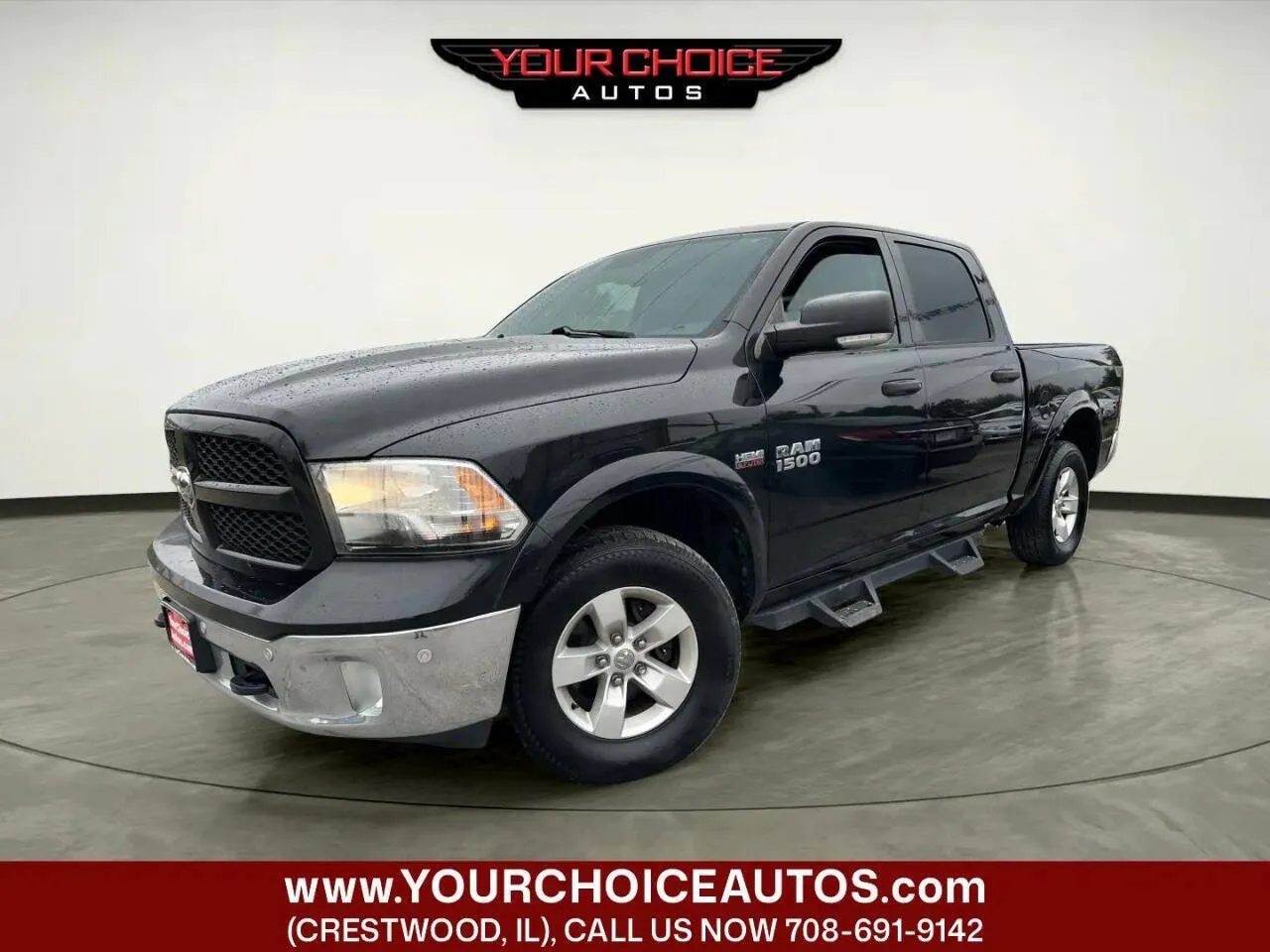 Black 2015 Ram 1500 Outdoorsman for sale in Crestwood, IL