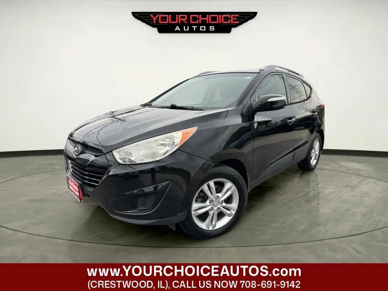 Black 2012 Hyundai Tucson GLS for sale in Crestwood, IL