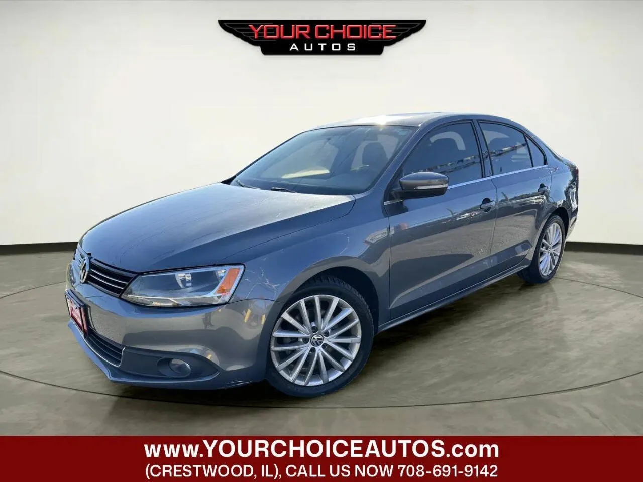 Gray 2014 Volkswagen Jetta Sedan SEL for sale in Crestwood, IL