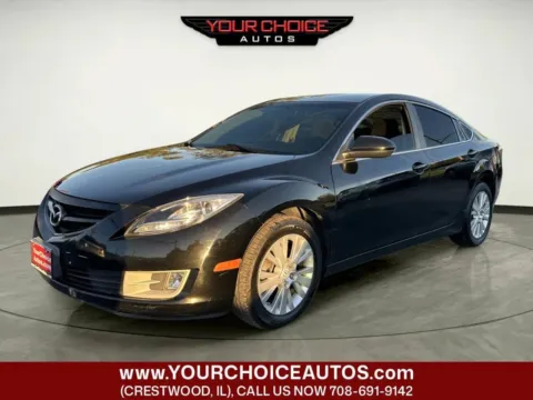 Black 2010 Mazda Mazda6 i Touring for sale in Crestwood, IL