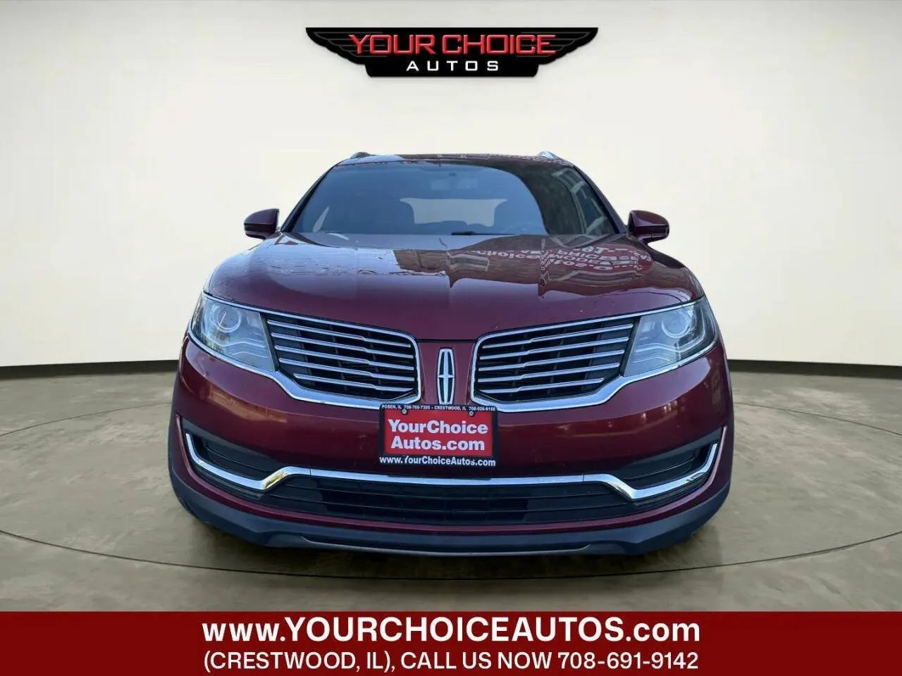 Red 2017 Lincoln MKX Select for sale in Crestwood, IL