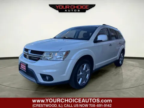 White 2013 Dodge Journey Crew for sale in Crestwood, IL