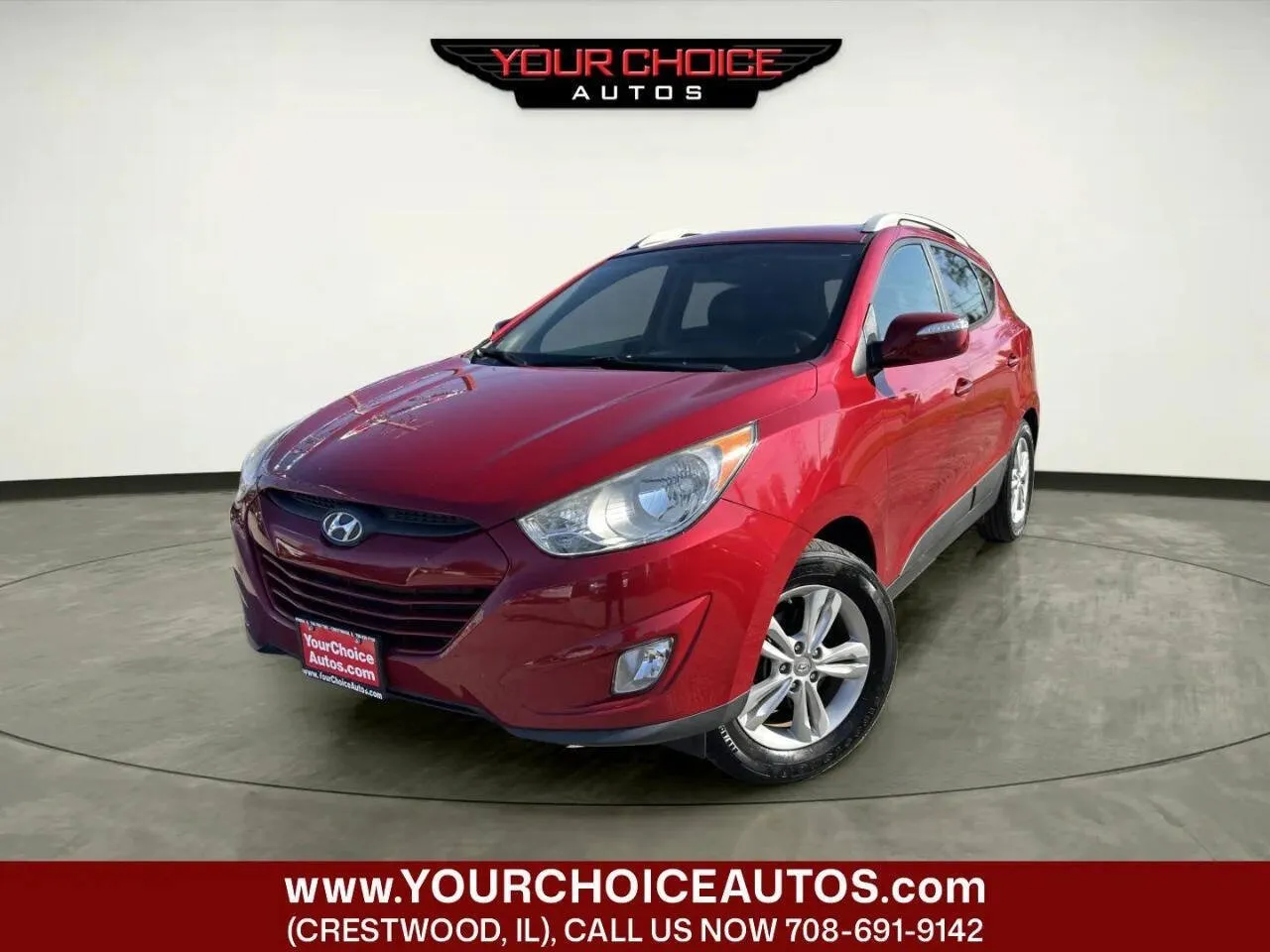 Red 2013 Hyundai Tucson GLS for sale in Crestwood, IL
