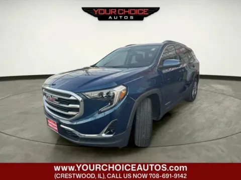 Blue 2019 GMC Terrain SLT for sale in Crestwood, IL