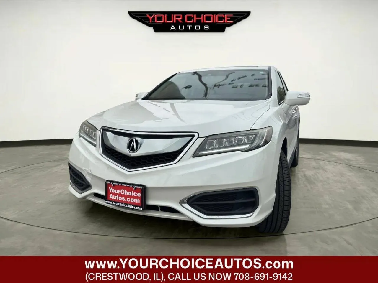 White 2016 Acura RDX w/Tech 4dr SUV w/Technology Package for sale in Crestwood, IL