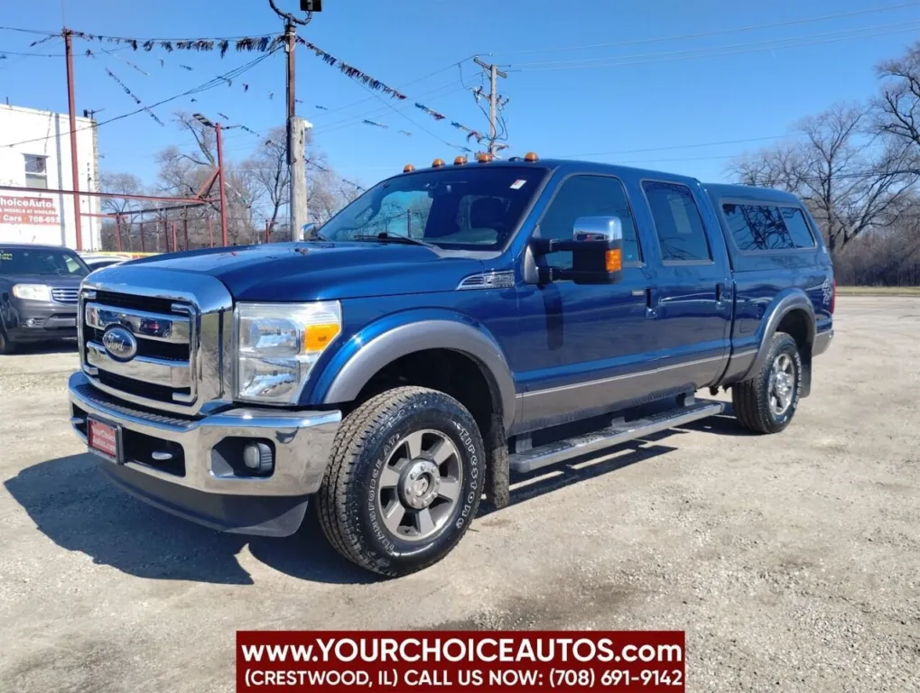 2011 Ford Super Duty F-250 SRW Lariat 4x4 4dr Crew Cab 6.8 ft. SB Pickup for sale in Crestwood, IL