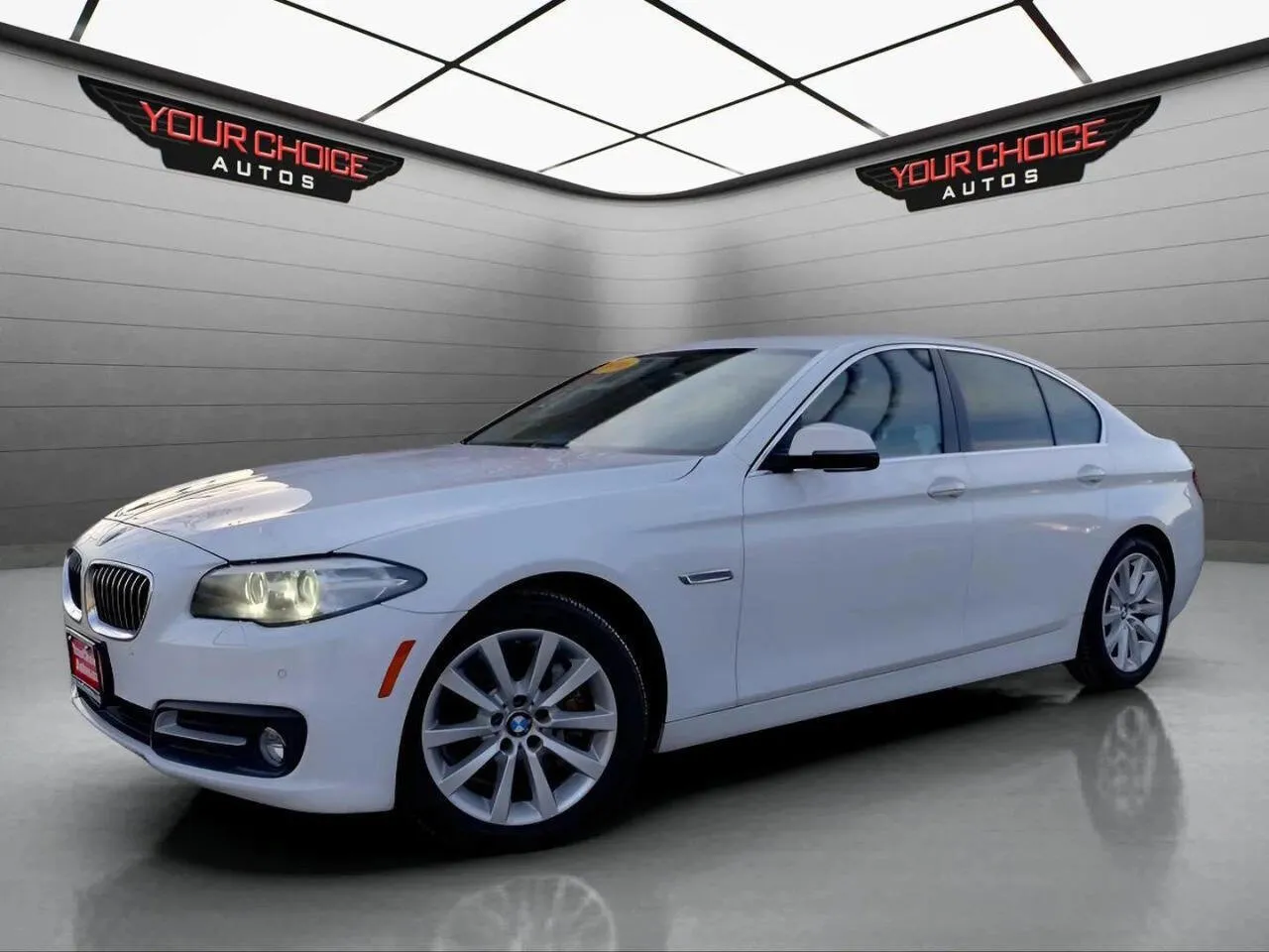 White 2016 BMW 5 Series 535i for sale in Crestwood, IL