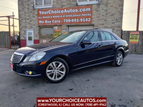 Blue 2011 Mercedes-Benz E-Class E 350 Luxury 4dr Sedan for sale in Crestwood, IL