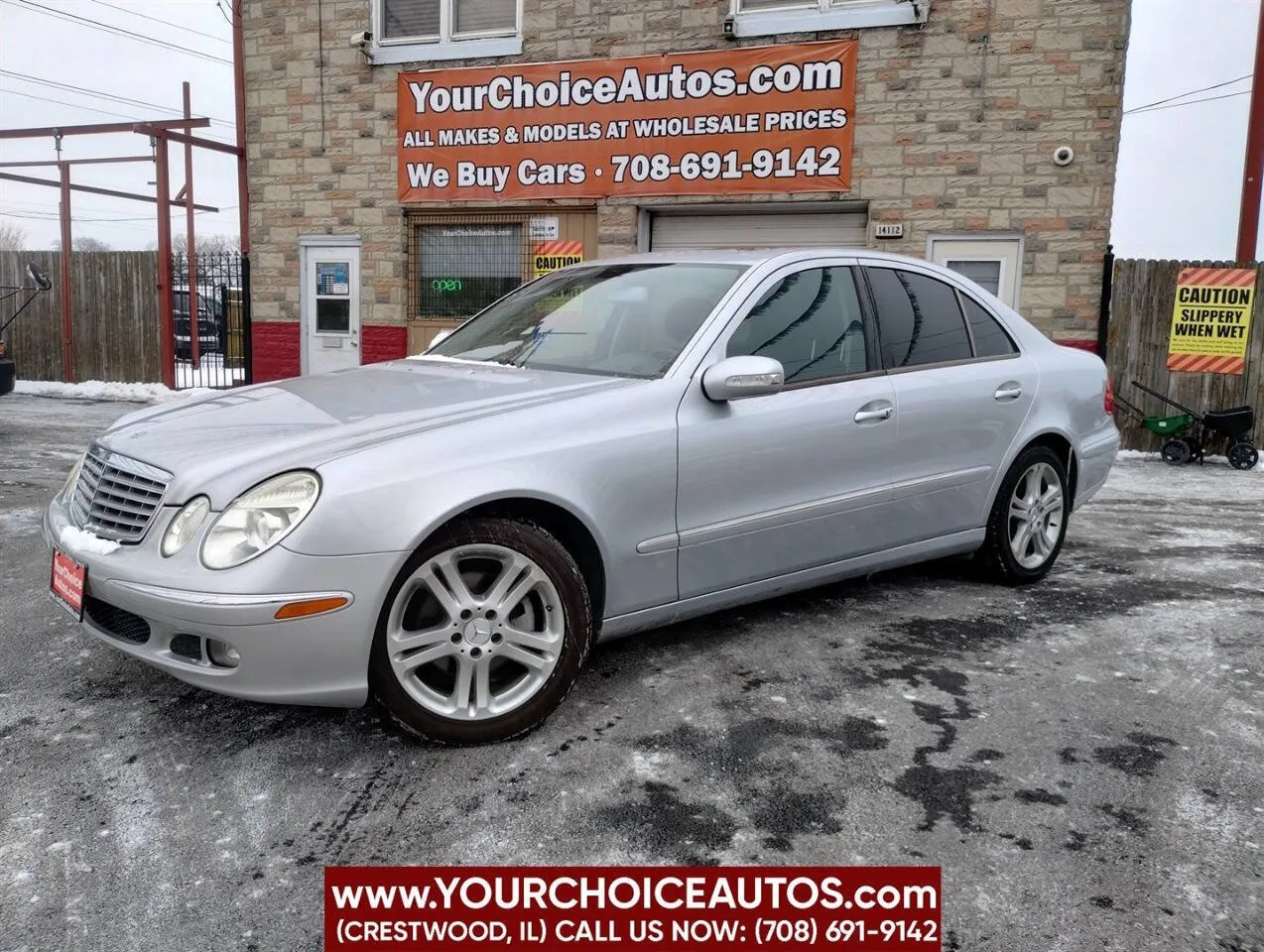 Silver 2006 Mercedes-Benz E-Class 3.5L for sale in Crestwood, IL