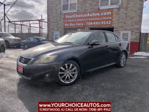 Black 2011 Lexus IS 250 Base 4dr Sedan 6A for sale in Crestwood, IL