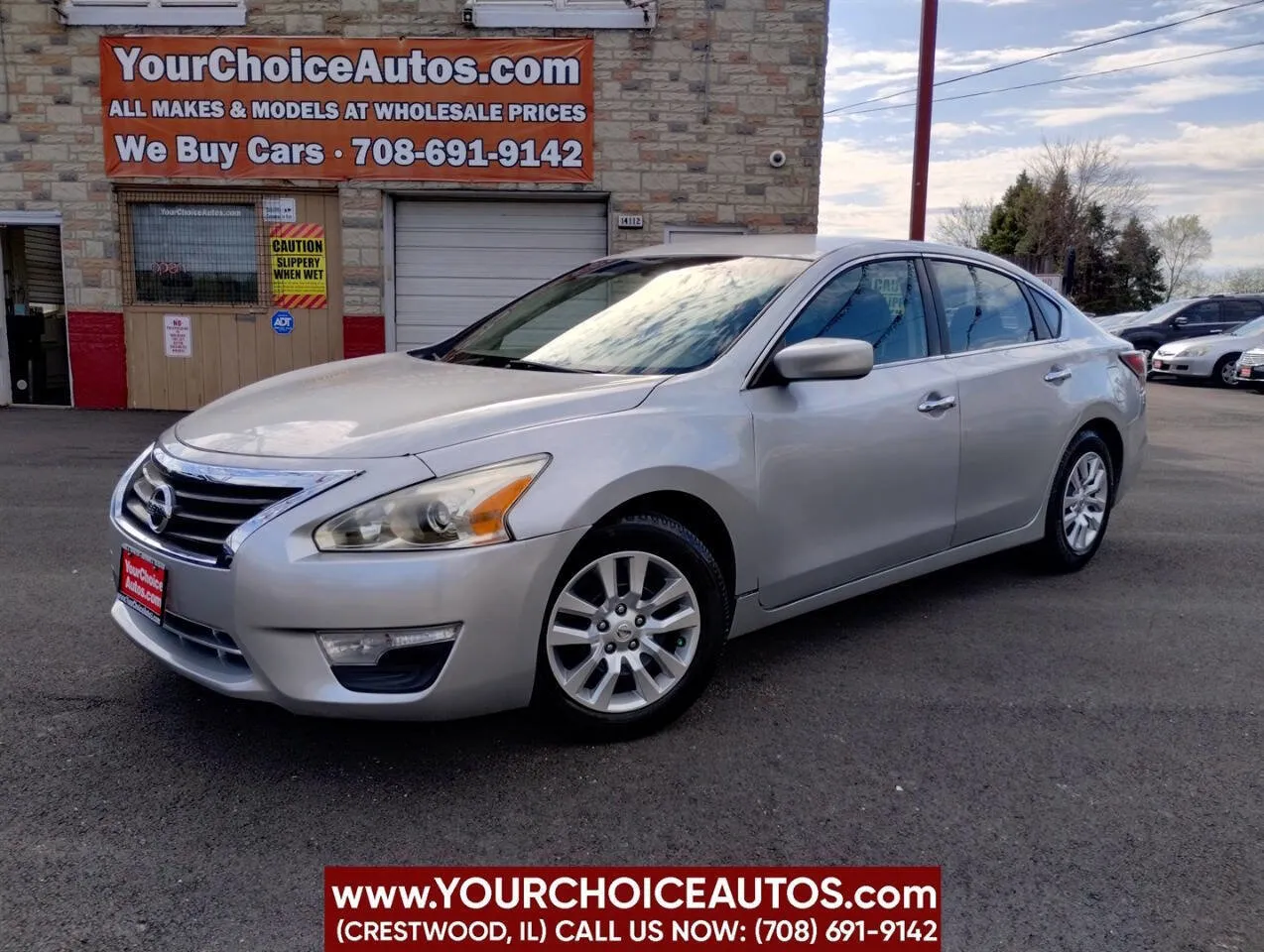 Silver 2014 Nissan Altima 2.5 S for sale in Crestwood, IL