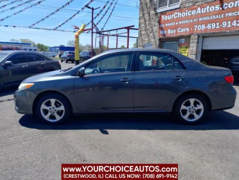Photos of 2012 Toyota Corolla LE 4dr Sedan 4A for sale in Crestwood, IL at Your Choice Autos - Crestwood
