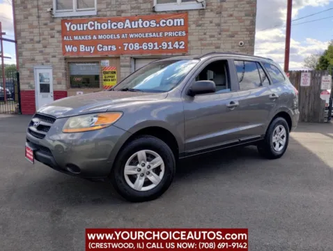 Gray 2009 Hyundai Santa Fe GLS for sale in Crestwood, IL