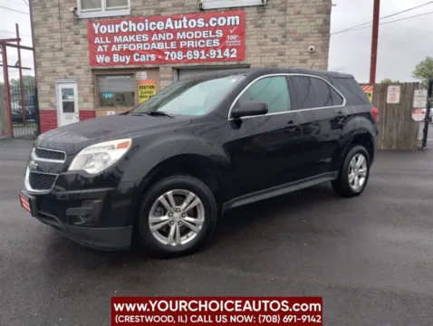 Black 2015 Chevrolet Equinox LS for sale in Crestwood, IL