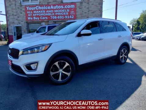 White 2017 Kia Sorento EX for sale in Crestwood, IL