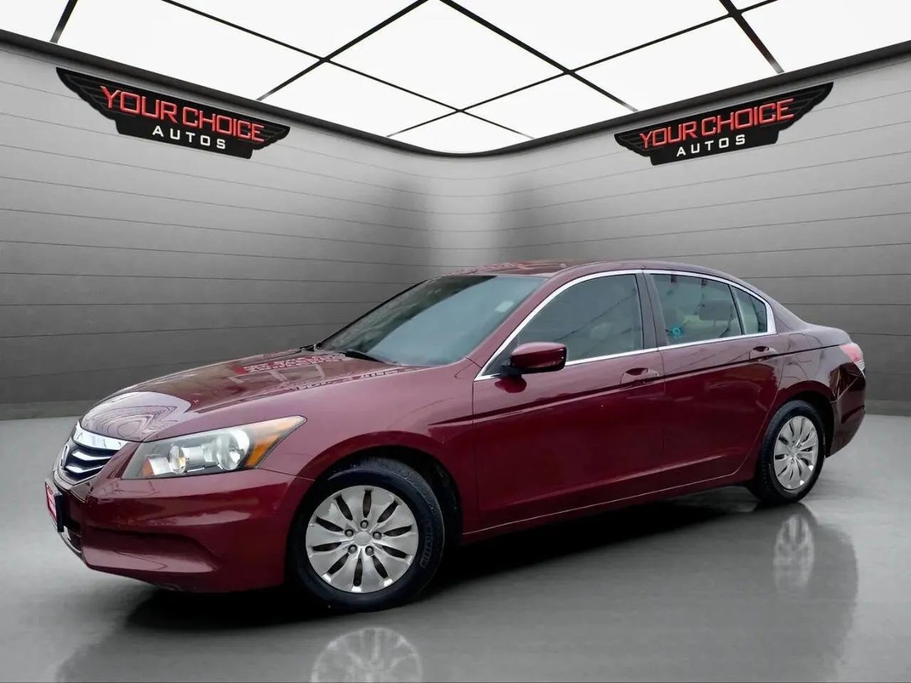Red 2012 Honda Accord Sdn LX for sale in Crestwood, IL