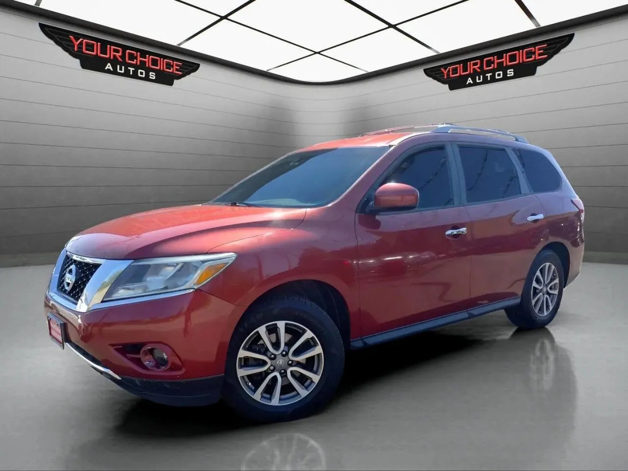 Red 2013 Nissan Pathfinder SV for sale in Crestwood, IL