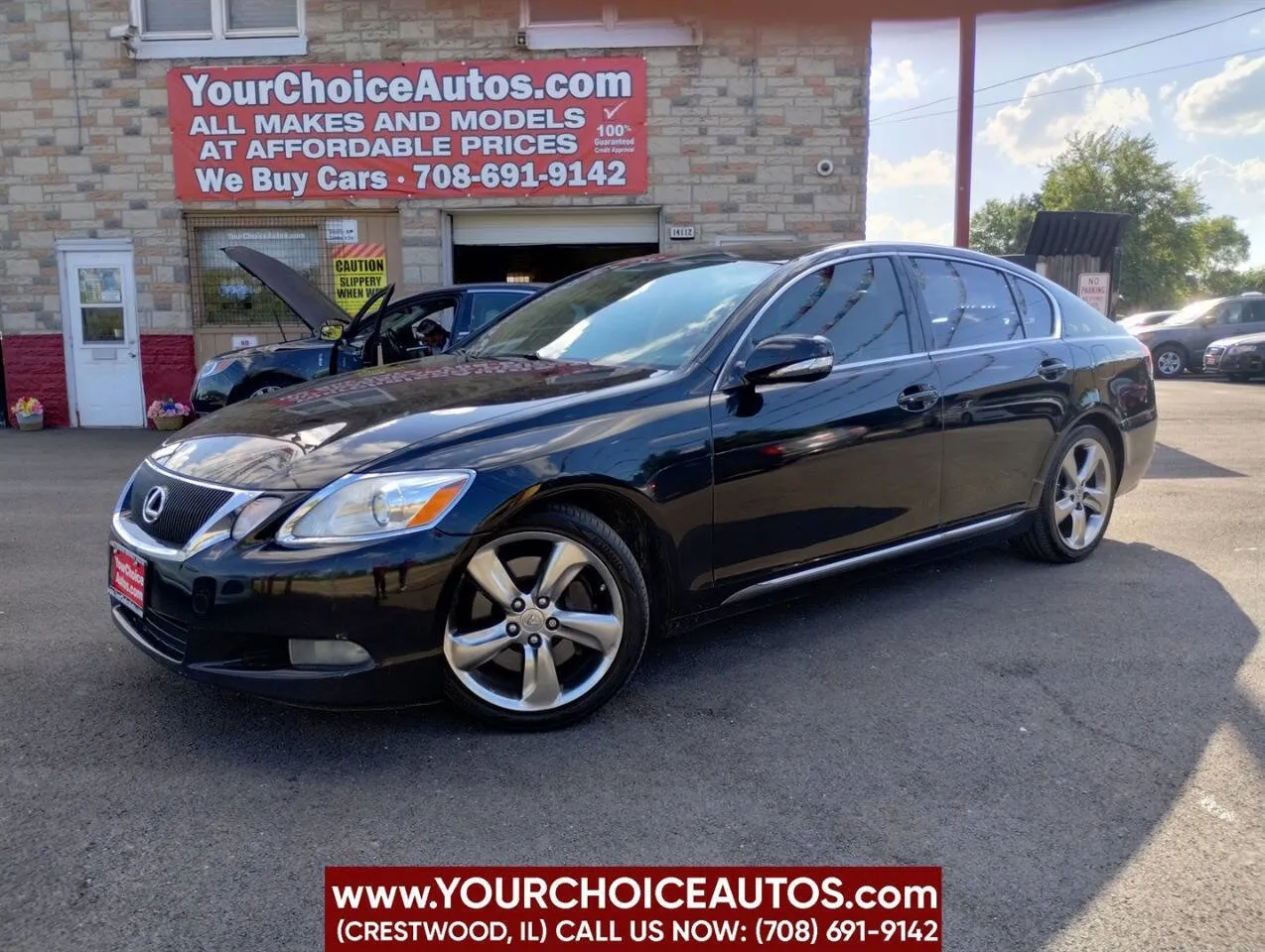Black 2008 Lexus GS 350 Base 4dr Sedan for sale in Crestwood, IL