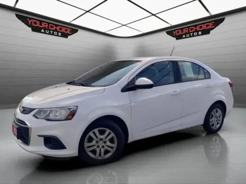 White 2018 Chevrolet Sonic LS for sale in Crestwood, IL