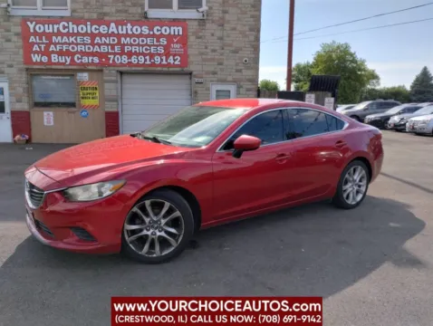 Red 2016 Mazda Mazda6 i Touring for sale in Crestwood, IL