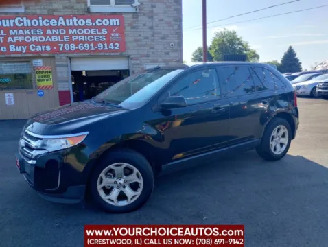 Black 2012 Ford Edge SEL for sale in Crestwood, IL