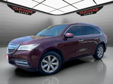 Red 2015 Acura MDX Advance/Entertainment Pkg for sale in Crestwood, IL