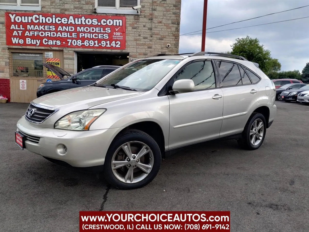 Silver 2007 Lexus RX 400h Base AWD 4dr SUV for sale in Crestwood, IL