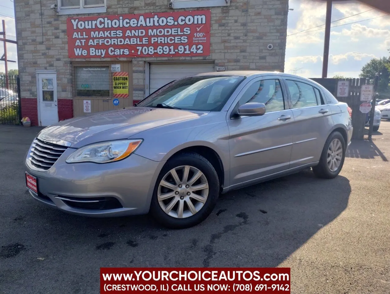 Silver 2014 Chrysler 200 Touring for sale in Crestwood, IL