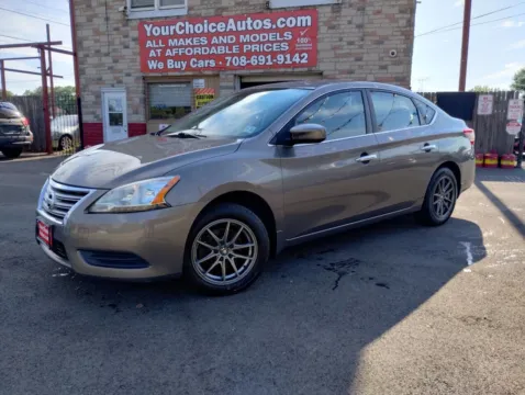 Silver 2015 Nissan Sentra SV for sale in Crestwood, IL