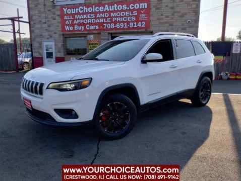 White 2019 Jeep Cherokee Latitude for sale in Crestwood, IL