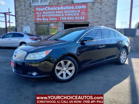 Black 2012 Buick LaCrosse Premium 1 for sale in Crestwood, IL