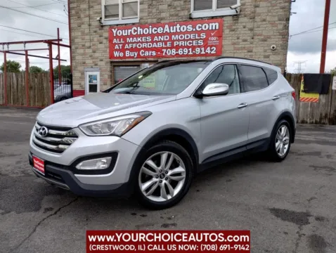 Silver 2016 Hyundai Santa Fe Sport 2.0T AWD 4dr SUV for sale in Crestwood, IL