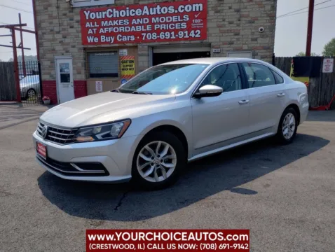 Silver 2017 Volkswagen Passat 1.8T S for sale in Crestwood, IL