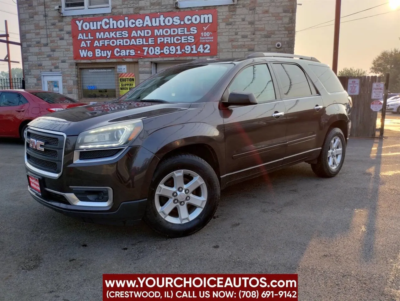 Gray 2016 GMC Acadia SLE for sale in Crestwood, IL
